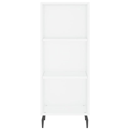 Dressoir 34,5X32,5X90 Cm Bewerkt Hout Wit