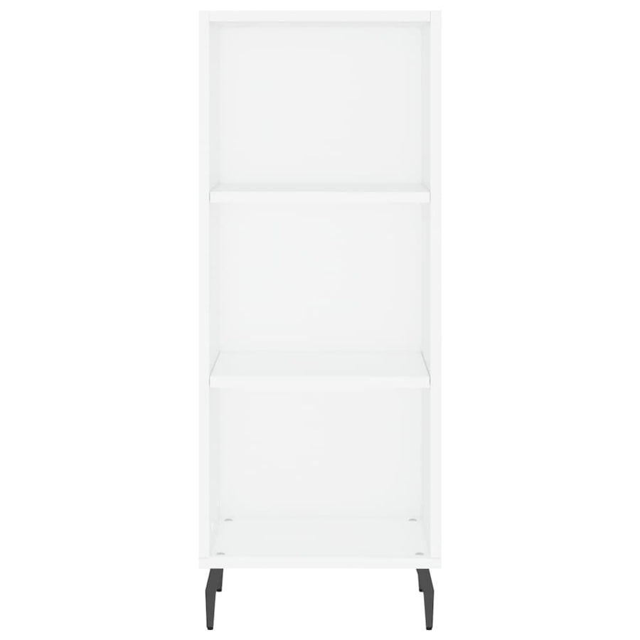 Dressoir 34,5X32,5X90 Cm Bewerkt Hout Wit