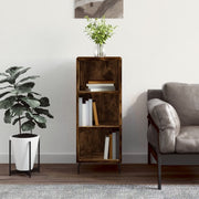 Sideboard 34.5x32.5x90 cm treated wood smoked oak color