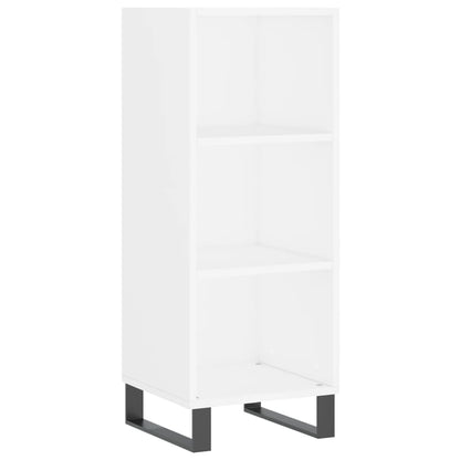 Dressoir 34,5X32,5X90 Cm Bewerkt Hout Wit