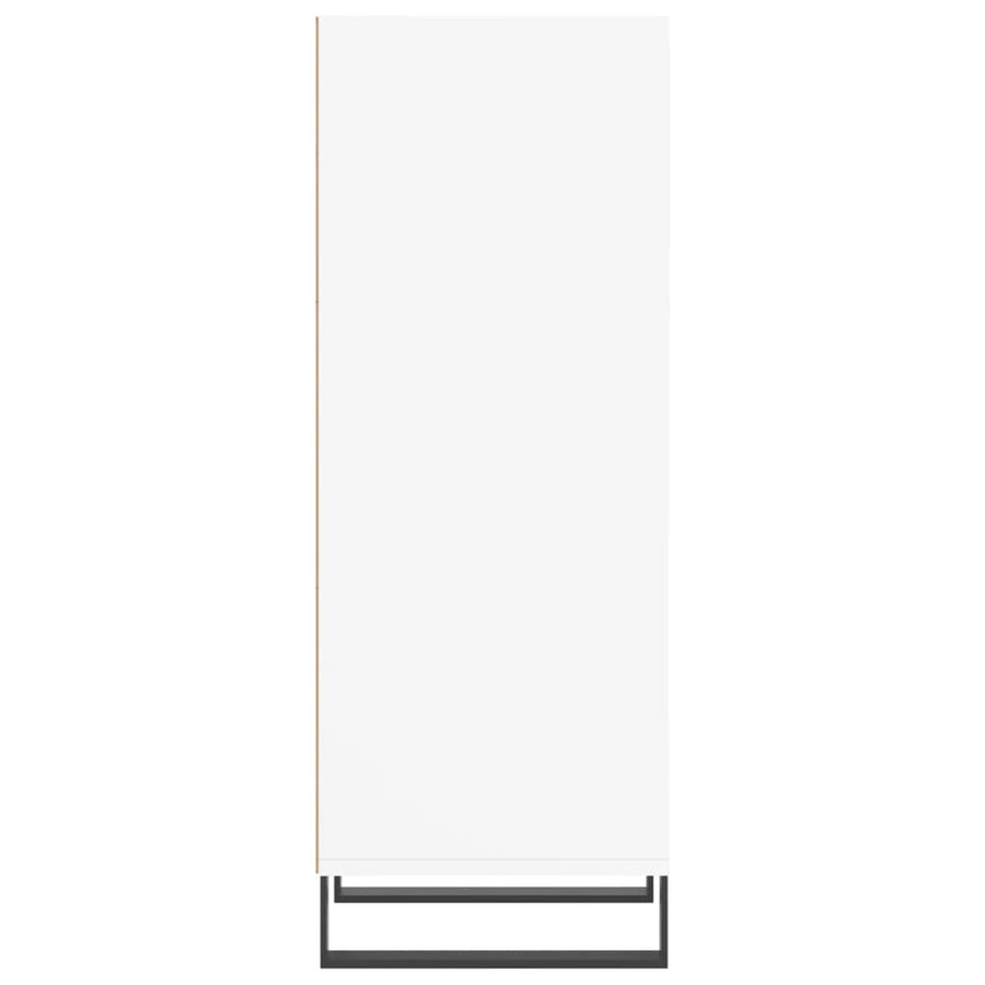 Dressoir 34,5X32,5X90 Cm Bewerkt Hout Wit