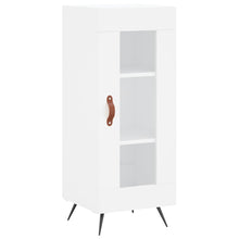 Dressoir 34,5X34X90 Cm Bewerkt Hout Wit