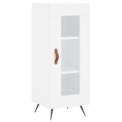 Dressoir 34,5X34X90 Cm Bewerkt Hout Wit
