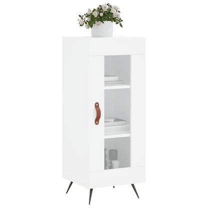 Dressoir 34,5X34X90 Cm Bewerkt Hout Wit