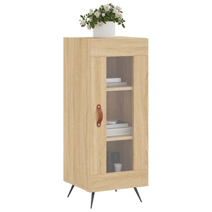 Dressoir 34,5X34X90 Cm Bewerkt Hout Sonoma Eiken