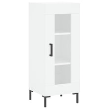 Dressoir 34,5X34X90 Cm Bewerkt Hout Wit