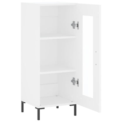 Dressoir 34,5X34X90 Cm Bewerkt Hout Wit