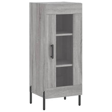 Dressoir 34,5X34X90 Cm Bewerkt Hout Grijs Sonoma Eikenkleurig
