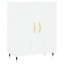 Dressoir 69,5X34X90 Cm Bewerkt Hout Wit