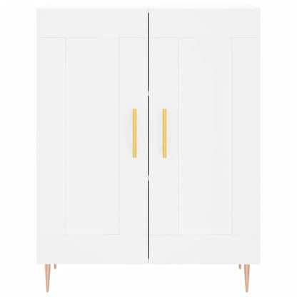 Dressoir 69,5X34X90 Cm Bewerkt Hout Wit