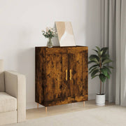 Dressoir 69,5x34x90 cm bewerkt hout gerookt eiken