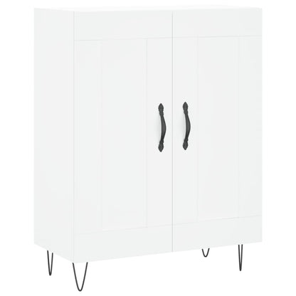 Dressoir 69,5X34X90 Cm Bewerkt Hout Wit