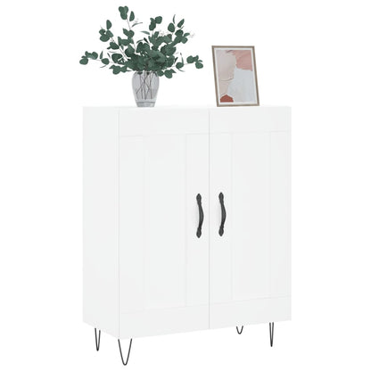 Dressoir 69,5X34X90 Cm Bewerkt Hout Wit