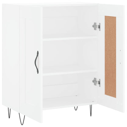 Dressoir 69,5X34X90 Cm Bewerkt Hout Wit