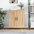 Sideboard 69.5x34x90 cm engineered wood Sonoma oak-coloured
