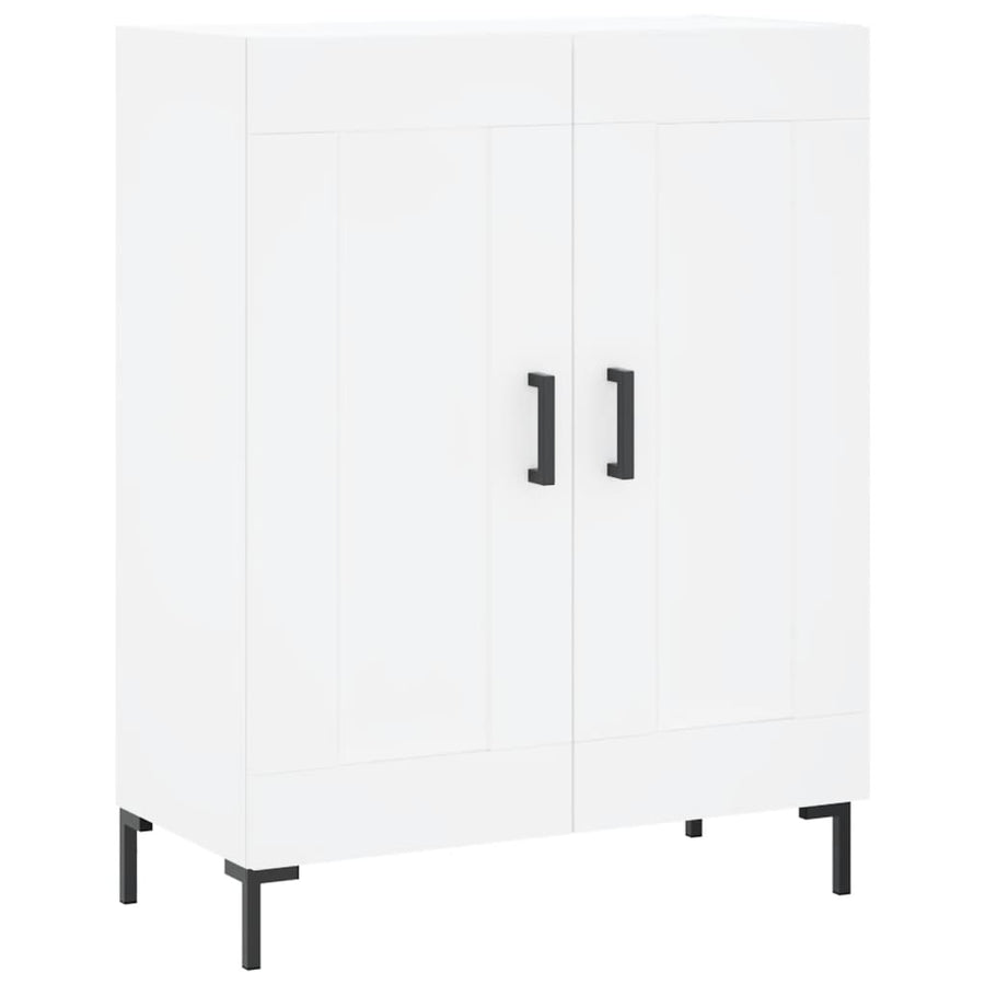 Dressoir 69,5X34X90 Cm Bewerkt Hout Wit