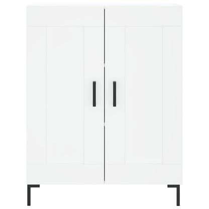 Dressoir 69,5X34X90 Cm Bewerkt Hout Wit