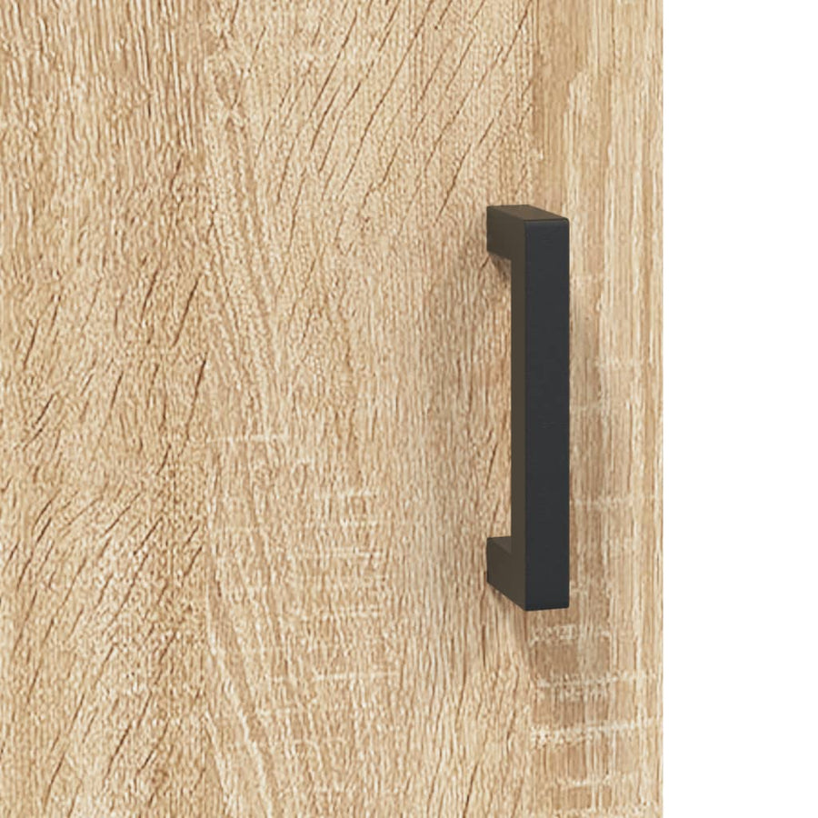 Dressoir 69,5X34X90 Cm Bewerkt Hout Kleurig Sonoma eiken