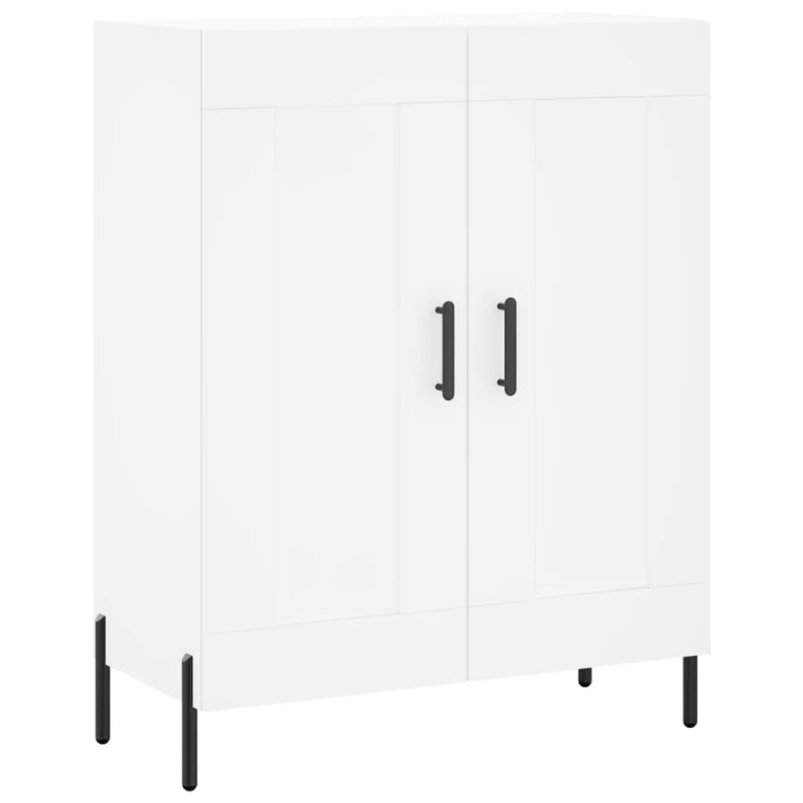 Dressoir 69,5X34X90 Cm Bewerkt Hout Wit