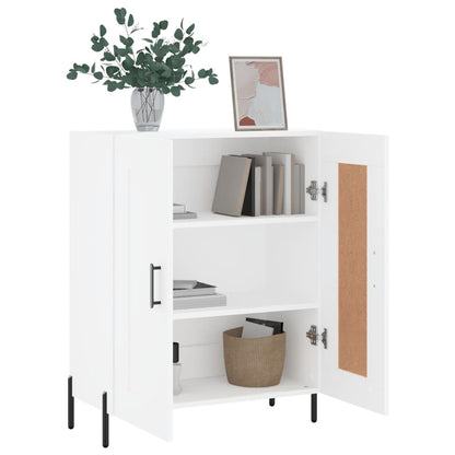 Dressoir 69,5X34X90 Cm Bewerkt Hout Wit