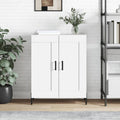 Dressoir 69,5x34x90 cm bewerkt hout wit