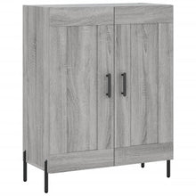 Dressoir 69,5X34X90 Cm Bewerkt Hout Eikenkleurig Grijs sonoma