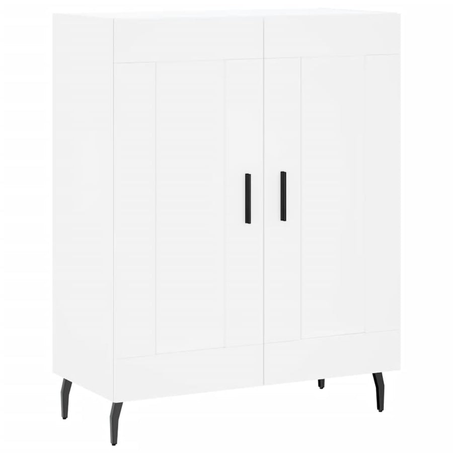 Dressoir 69,5x34x90 cm bewerkt hout wit