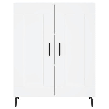 Dressoir 69,5x34x90 cm bewerkt hout wit