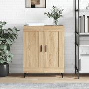 Dressoir 69,5x34x90 cm bewerkt hout sonoma eiken