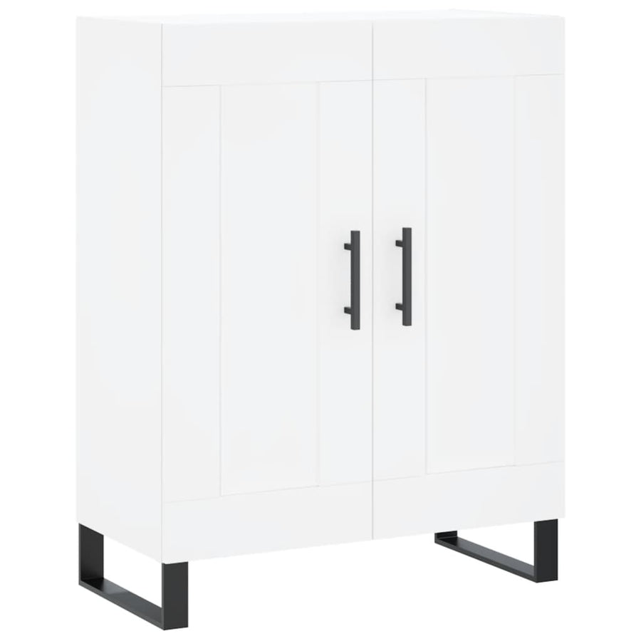 Dressoir 69,5X34X90 Cm Bewerkt Hout Wit