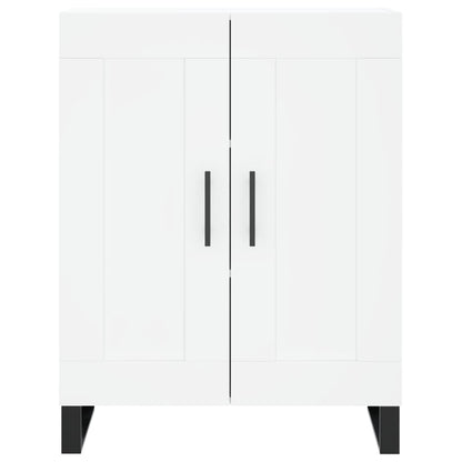 Dressoir 69,5X34X90 Cm Bewerkt Hout Wit