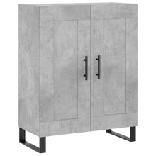 Dressoir 69,5X34X90 Cm Bewerkt Hout Betongrijs