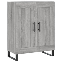 Dressoir 69,5X34X90 Cm Bewerkt Hout Eikenkleurig Grijs sonoma