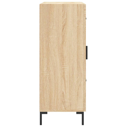 Dressoir 69,5X34X90 Cm Bewerkt Hout Kleurig Sonoma eiken