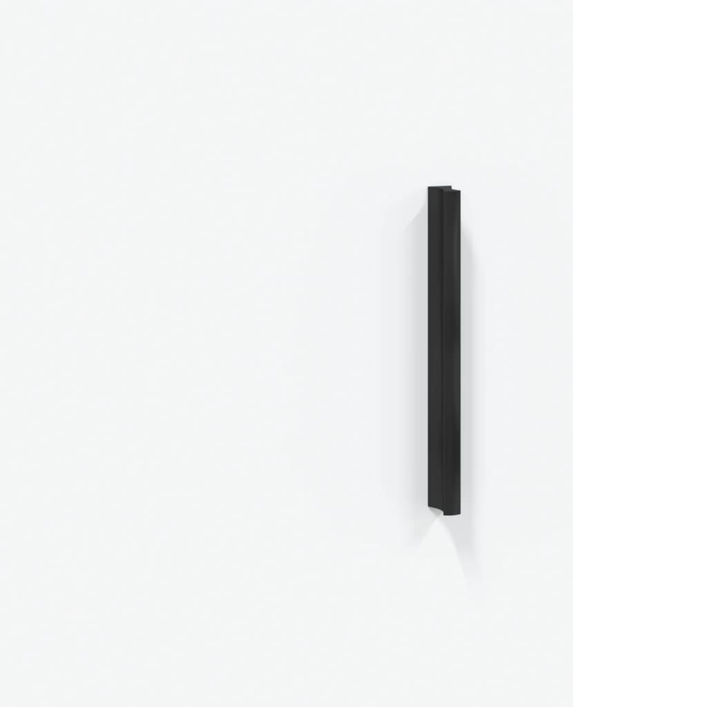 Dressoir 69,5X34X90 Cm Bewerkt Hout Wit