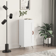 Sideboard 34.5x34x90 cm engineered wood white