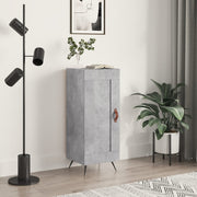 Sideboard 34.5x34x90 cm treated wood concrete grey