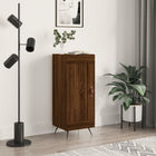 Sideboard 34.5x34x90 cm engineered wood brown oak color