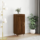 Sideboard 34.5x34x90 cm engineered wood brown oak color