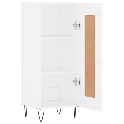 Dressoir 34,5x34x90 cm bewerkt hout wit