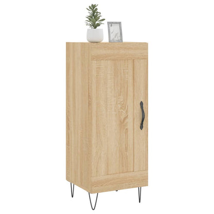 Dressoir 34,5X34X90 Cm Bewerkt Hout Sonoma eiken