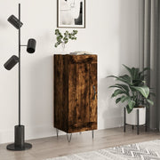 Sideboard 34.5x34x90 cm treated wood smoked oak