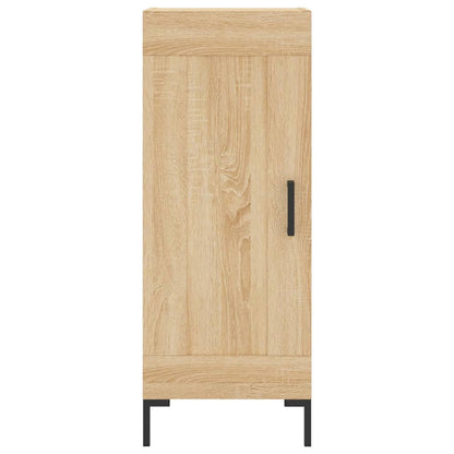 Dressoir 34,5X34X90 Cm Bewerkt Hout Sonoma Eiken