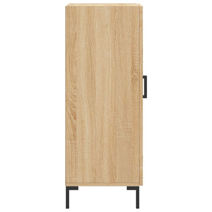 Dressoir 34,5X34X90 Cm Bewerkt Hout Sonoma Eiken