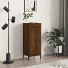 Sideboard 34.5x34x90 cm engineered wood brown oak color