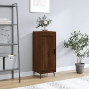 Sideboard 34.5x34x90 cm engineered wood brown oak color