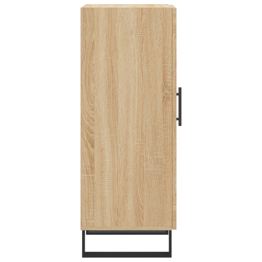 Dressoir 34,5X34X90 Cm Bewerkt Hout Sonoma eiken