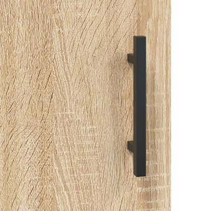 Dressoir 34,5X34X90 Cm Bewerkt Hout Sonoma eiken
