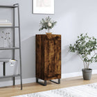 Sideboard 34.5x34x90 cm treated wood smoked oak