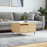 Salontafel 55x55x36,5 cm bewerkt hout sonoma eiken